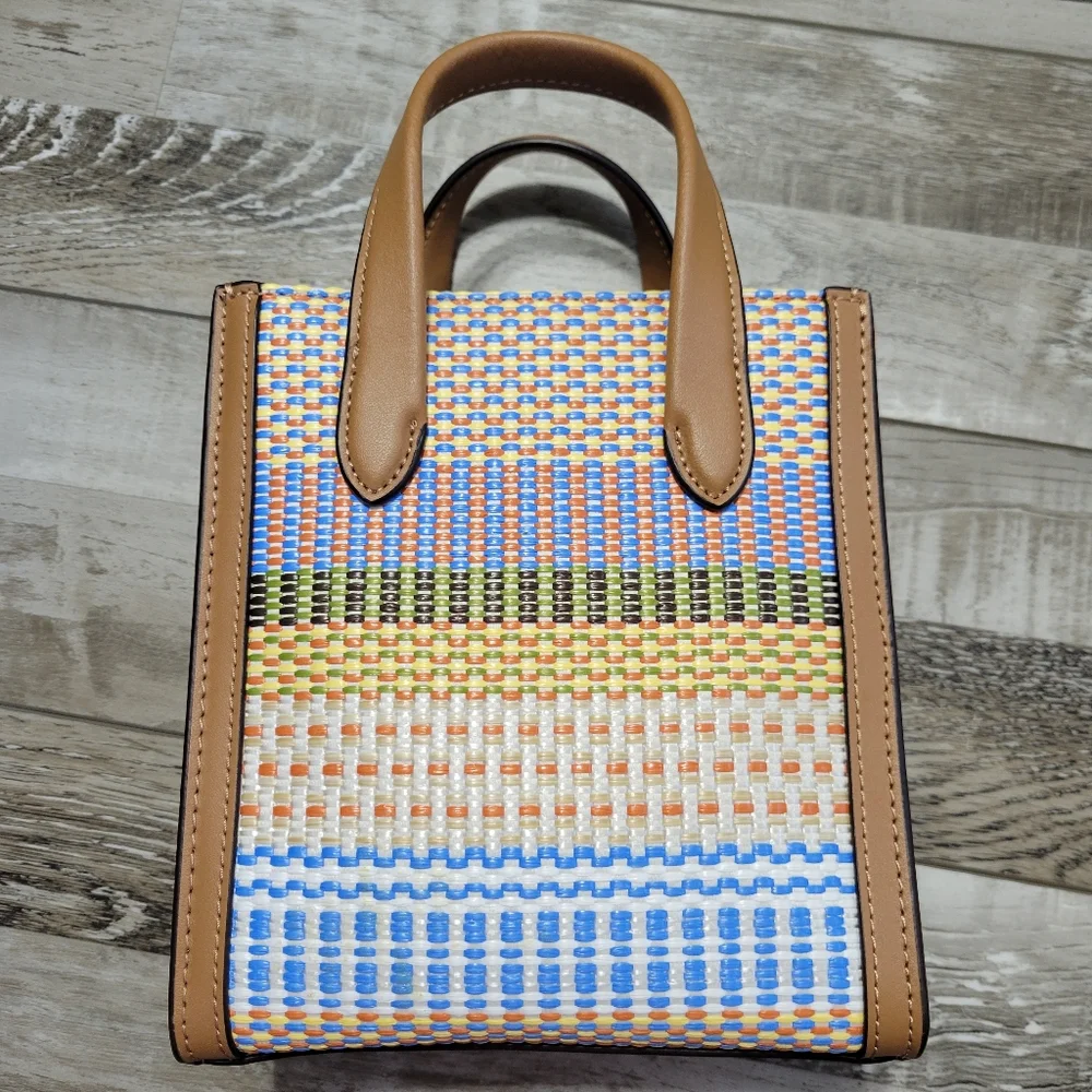 Kate Spade Manhattan Striped Mini Tote